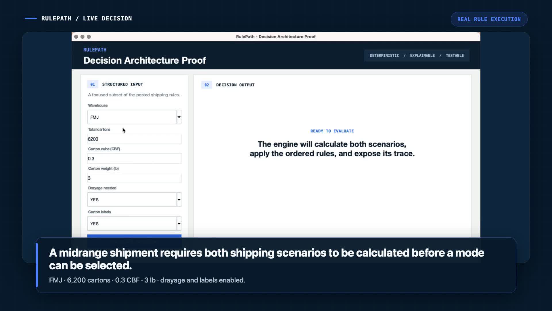 RulePath decision architecture video preview